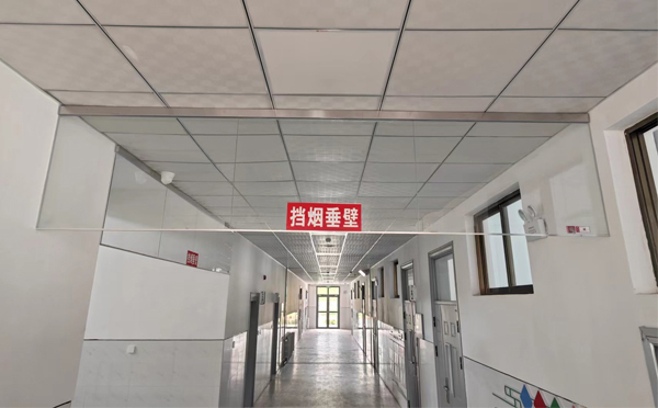 囊谦挡烟垂壁安装详解：让消防安全无懈可击