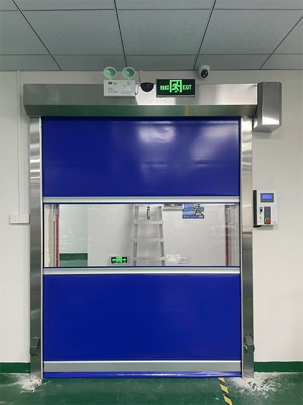 囊谦快速囊谦卷帘门在冷链物流仓储区的应用实践